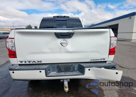 2018 Nissan Titan Sv из США, поврежденный, VIN 1N6AA1E59JN550990